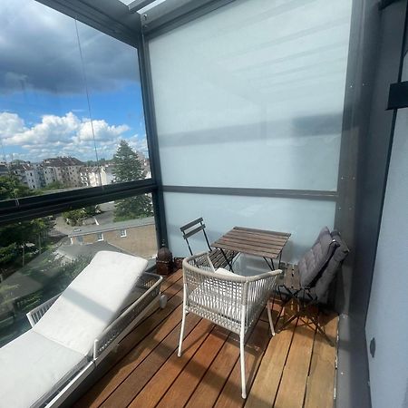 Ferienwohnung Luxus Penthouse Waterview Kiel Exterior foto