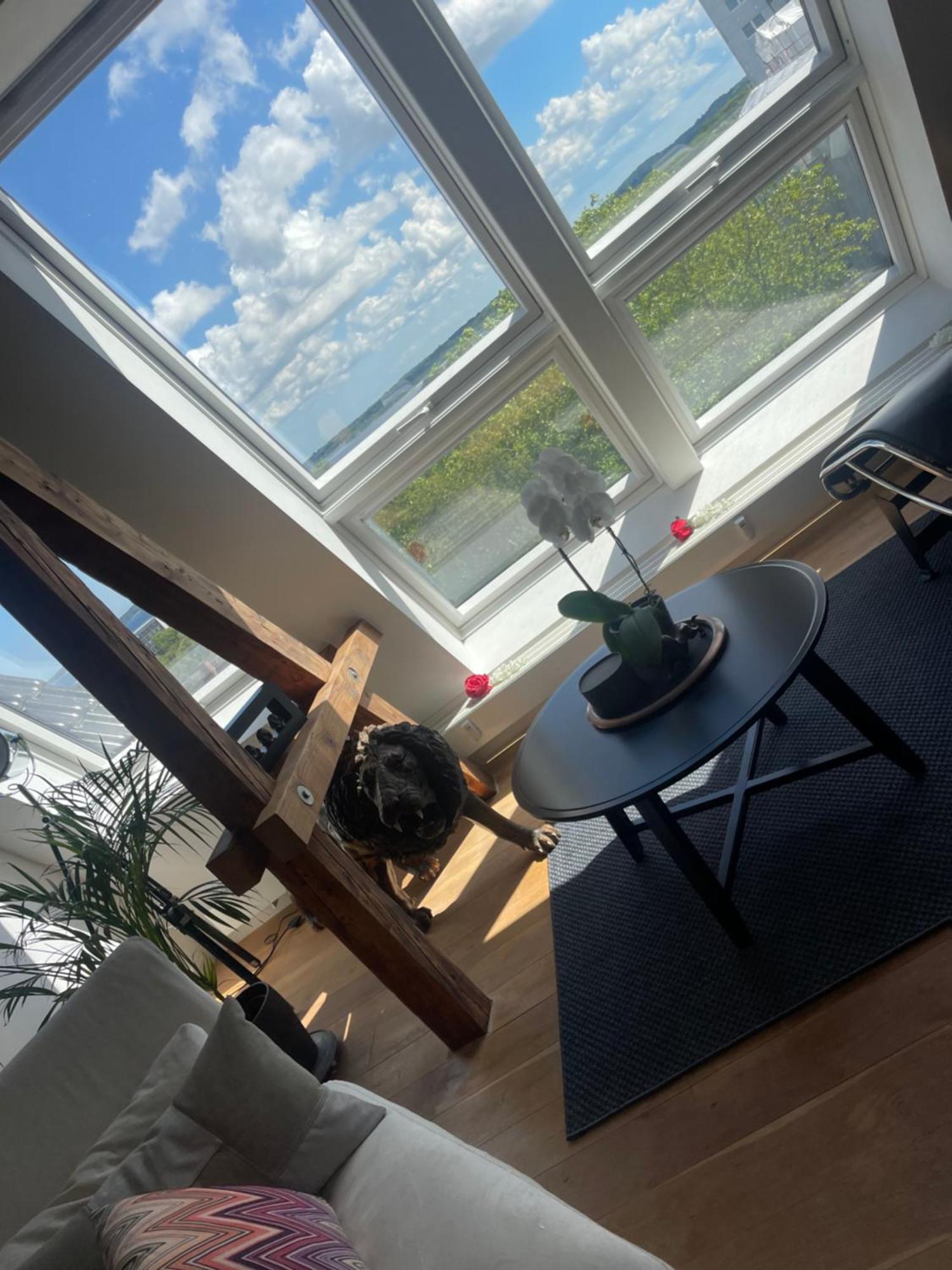 Ferienwohnung Luxus Penthouse Waterview Kiel Exterior foto